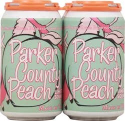Martin House Brewing Company Parker County Peach Beer 4-12 fl oz Cans