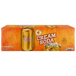 Giant Cream Soda - 12 pk