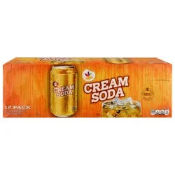 Giant Cream Soda - 12 pk