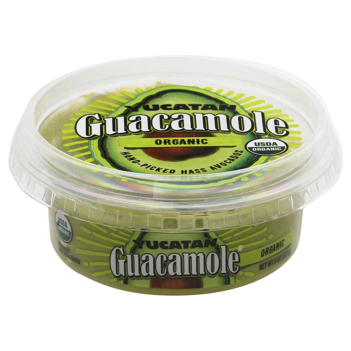 slide 1 of 1, Yucatan Organic Guacamole 8 oz, 