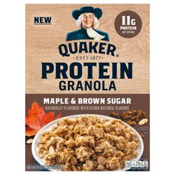 Quaker Protein Granola, Maple & Brown Sugar, 18 Oz