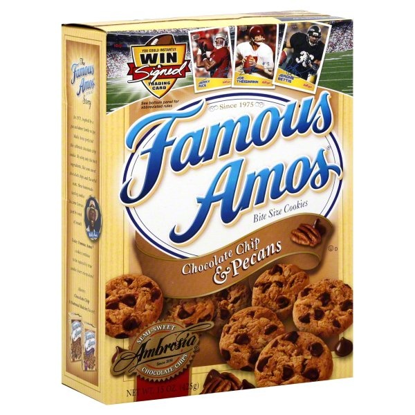 slide 1 of 1, Famous Amos Chocolate Chip Pecan, 1 ct