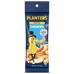Planters Salted Cahsews 1.5 oz