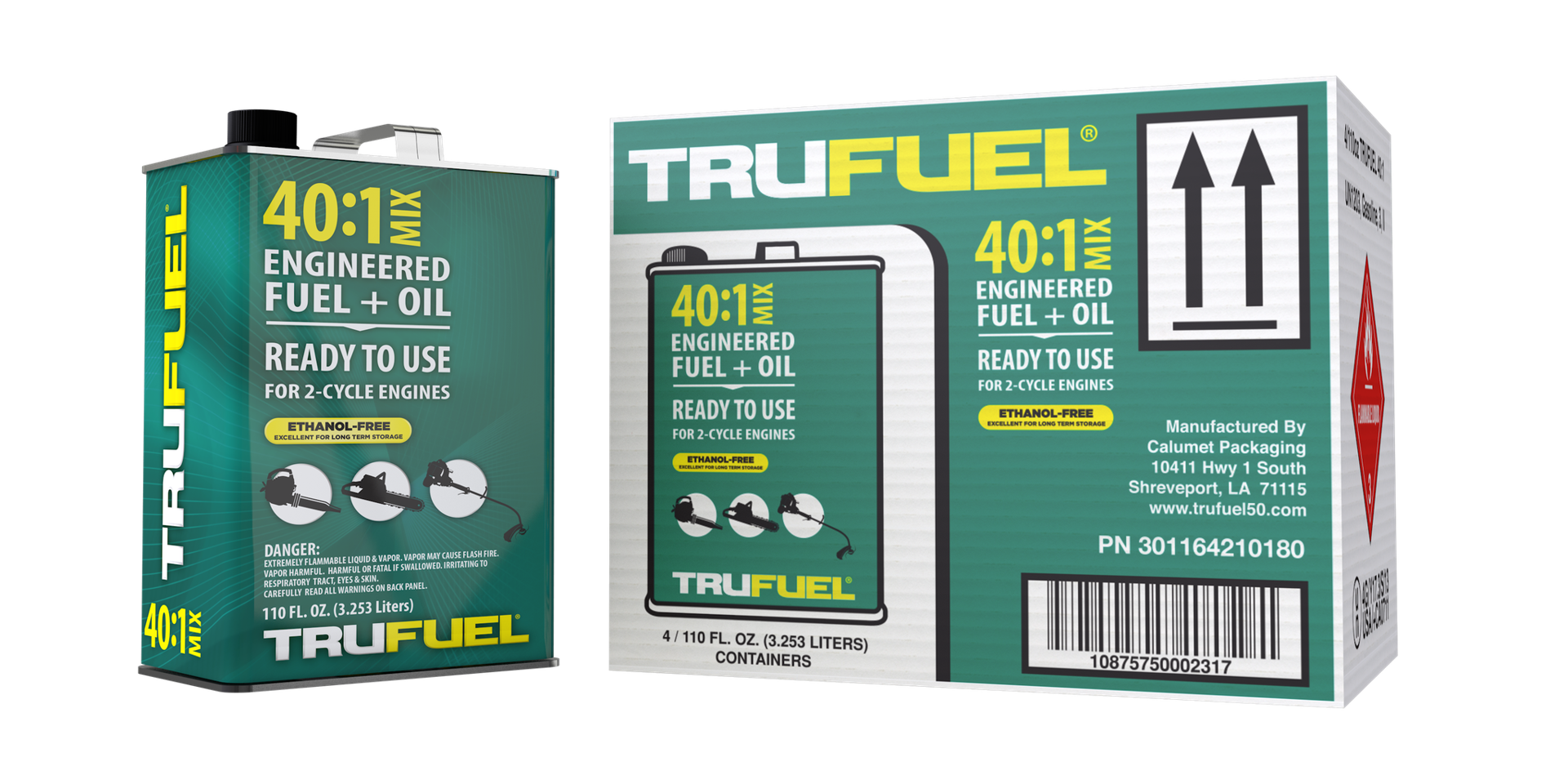 slide 3 of 3, Trufuel 40:1 Mix 110 Oz, 1 ct