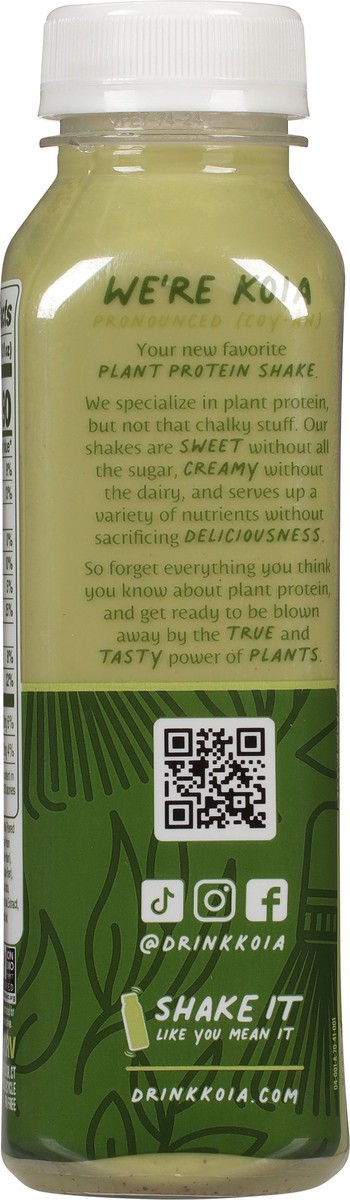 slide 9 of 15, Koia Plant-Based Matcha Latte Shake 12 fl oz, 12 fl oz