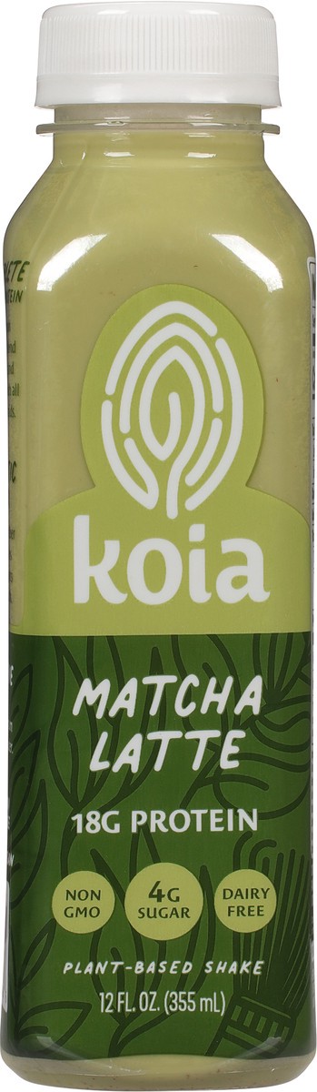 slide 10 of 15, Koia Plant-Based Matcha Latte Shake 12 fl oz, 12 fl oz