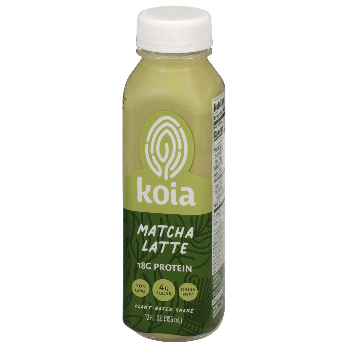 slide 13 of 15, Koia Plant-Based Matcha Latte Shake 12 fl oz, 12 fl oz