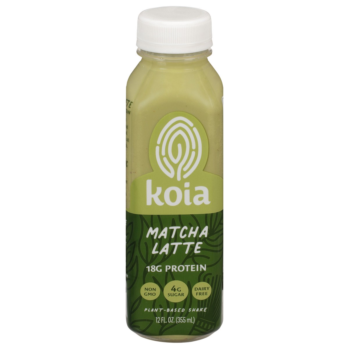 slide 1 of 15, Koia Plant-Based Matcha Latte Shake 12 fl oz, 12 fl oz