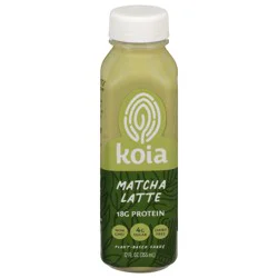 Koia Plant-Based Matcha Latte Shake 12 fl oz