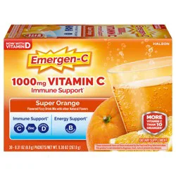 Emergen-C 1000mg Vitamin C Powder for Daily Immune Support - 30 Ct