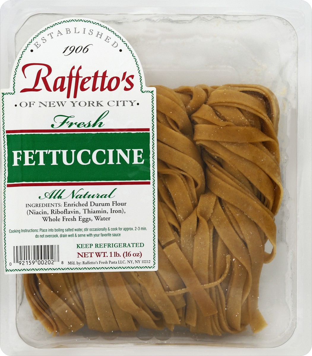 slide 5 of 5, Raffettos Fettuccine 16 oz, 16 oz