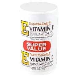 Fruit of the Earth Skin Care Cream 4 oz
