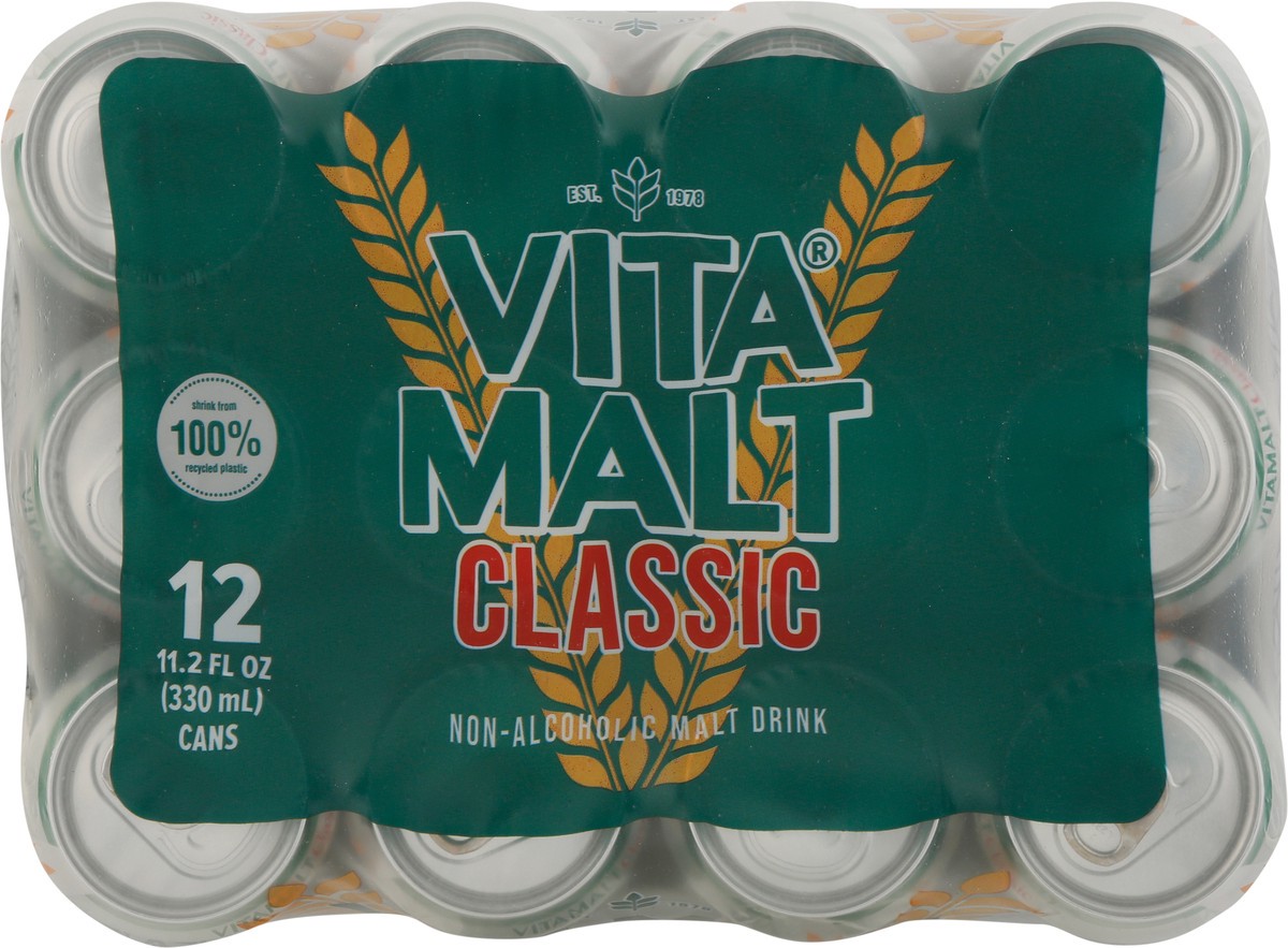 slide 7 of 13, Vita Malt Non-Alcoholic Classic Malt Drink - 12 ct, 12 ct
