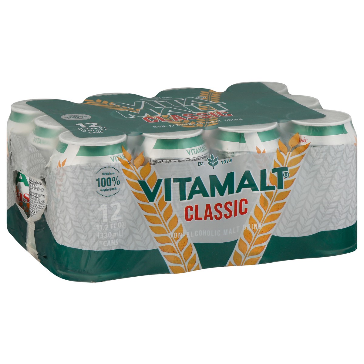 slide 3 of 13, Vita Malt Non-Alcoholic Classic Malt Drink - 12 ct, 12 ct