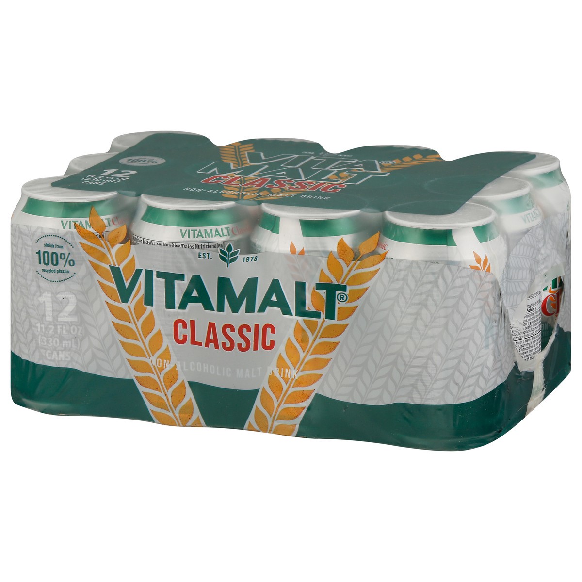 slide 10 of 13, Vita Malt Non-Alcoholic Classic Malt Drink - 12 ct, 12 ct