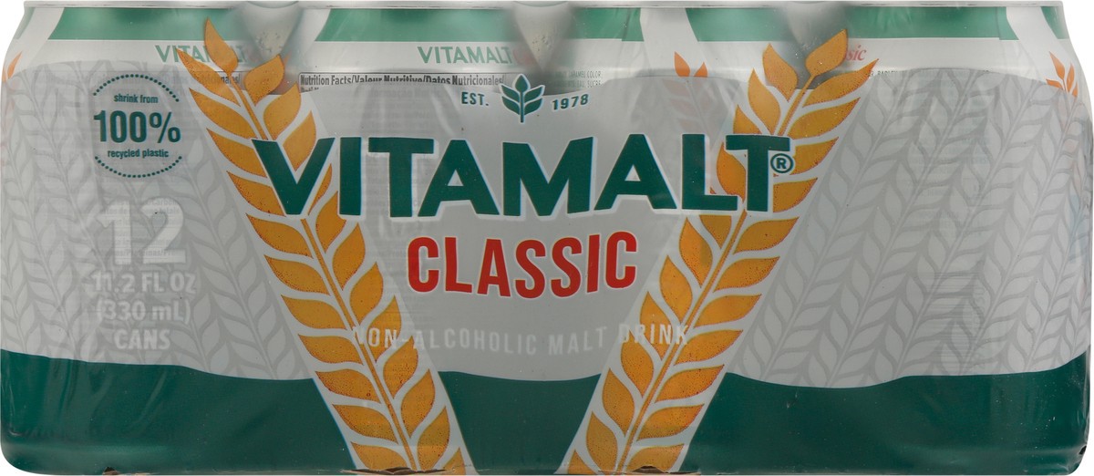 slide 11 of 13, Vita Malt Non-Alcoholic Classic Malt Drink - 12 ct, 12 ct