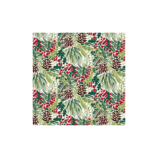 slide 1 of 1, Gift Wrap Co. Pinecone Holiday Wrap, 1 ct