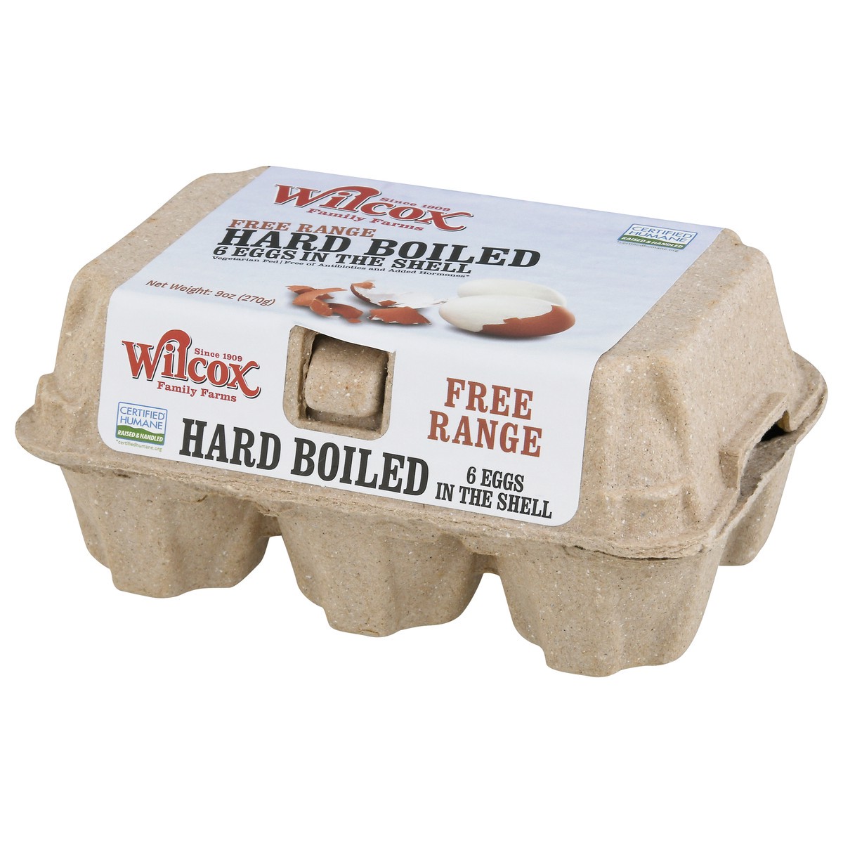 slide 5 of 12, Wilcox Free Range Hard Boiled Eggs 6 ea, 6 ct