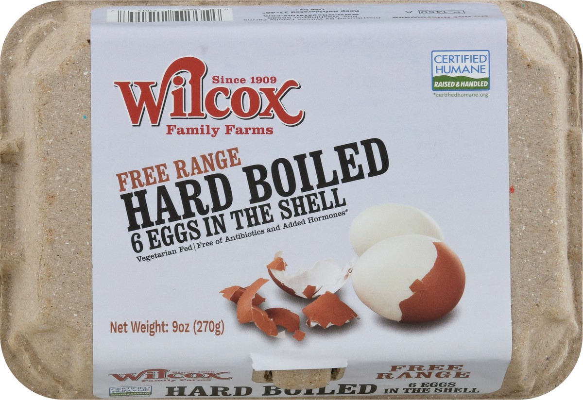slide 6 of 12, Wilcox Free Range Hard Boiled Eggs 6 ea, 6 ct