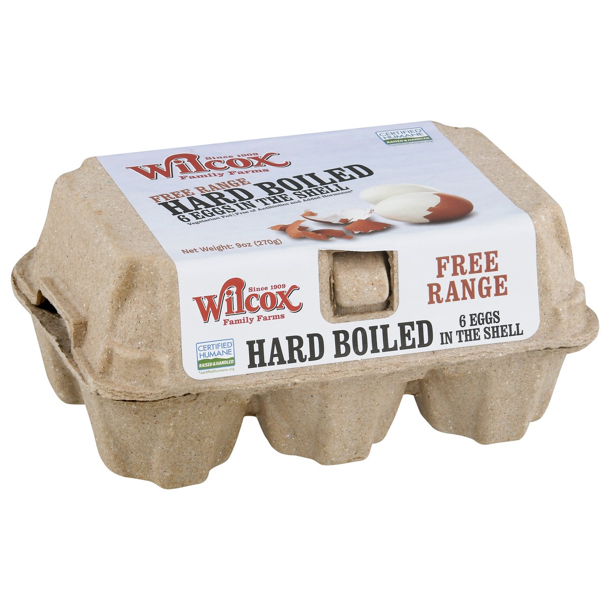 slide 9 of 12, Wilcox Free Range Hard Boiled Eggs 6 ea, 6 ct