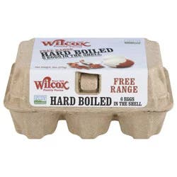 Wilcox Free Range Hard Boiled Eggs 6 ea
