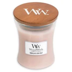 Woodwick Candle-Vanilla Sea Salt