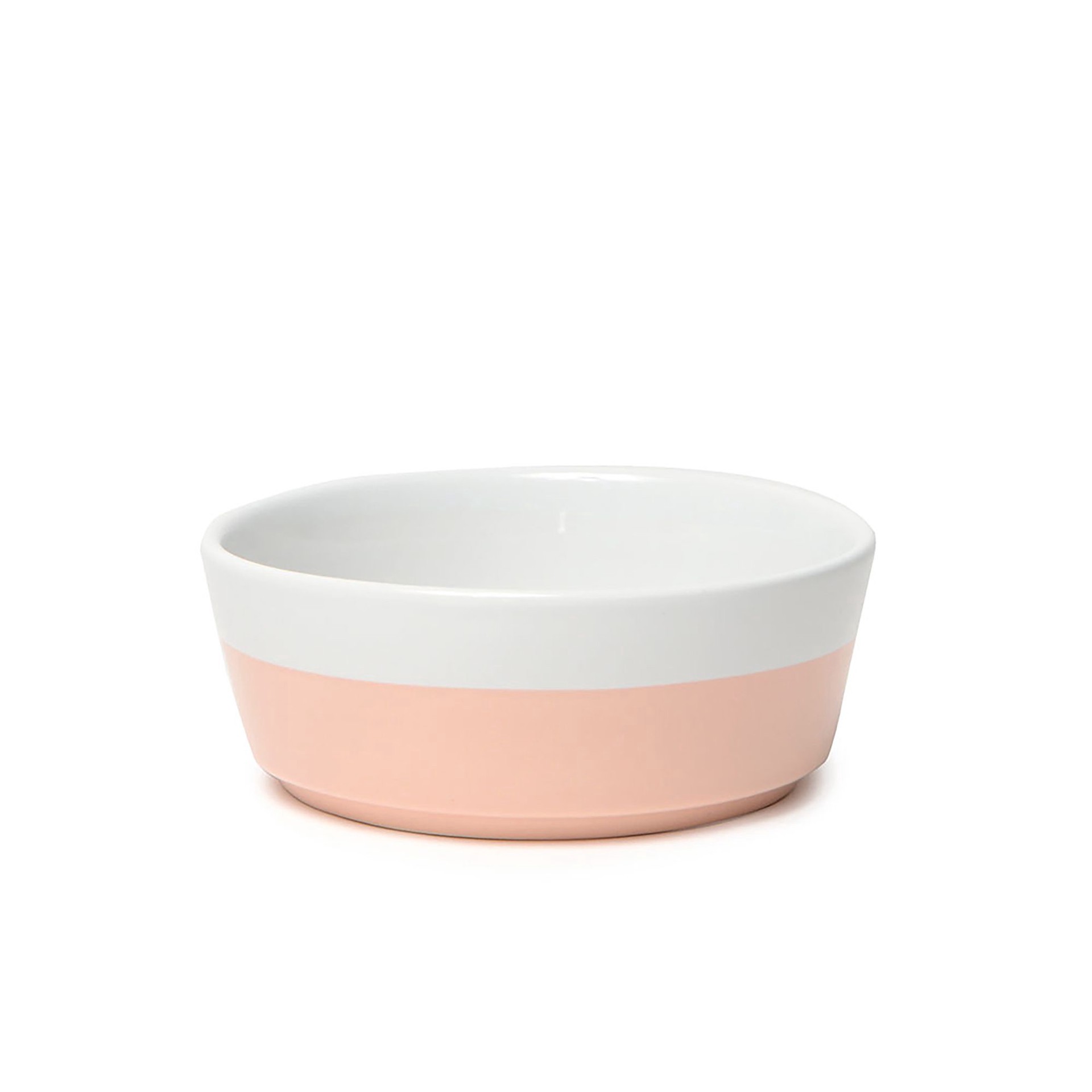 slide 1 of 1, Waggo Ceramic Dipper Pet Bowl, MED