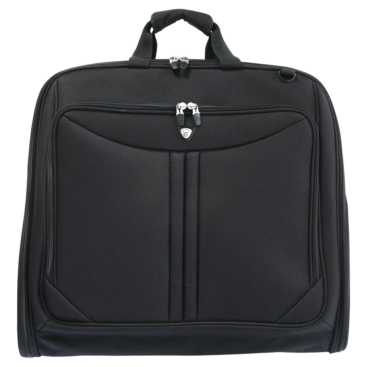 slide 1 of 5, Olympia Black Garment Bag, 1 ct