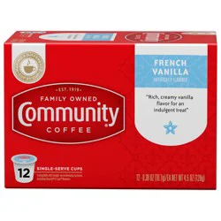 Community Coffee Coffee, French Vanilla, K-Cup Pods