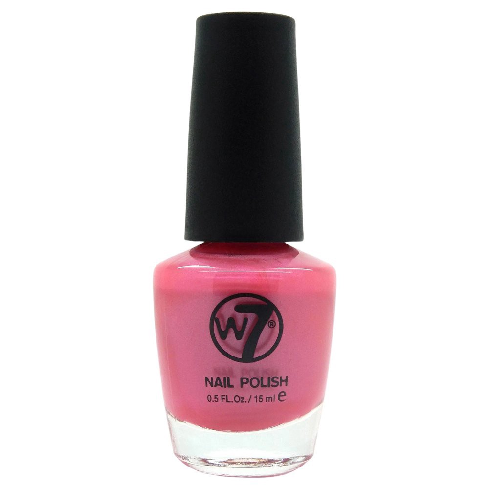slide 1 of 1, W7 Nail Polish Fluorescent Purple, 1 ct