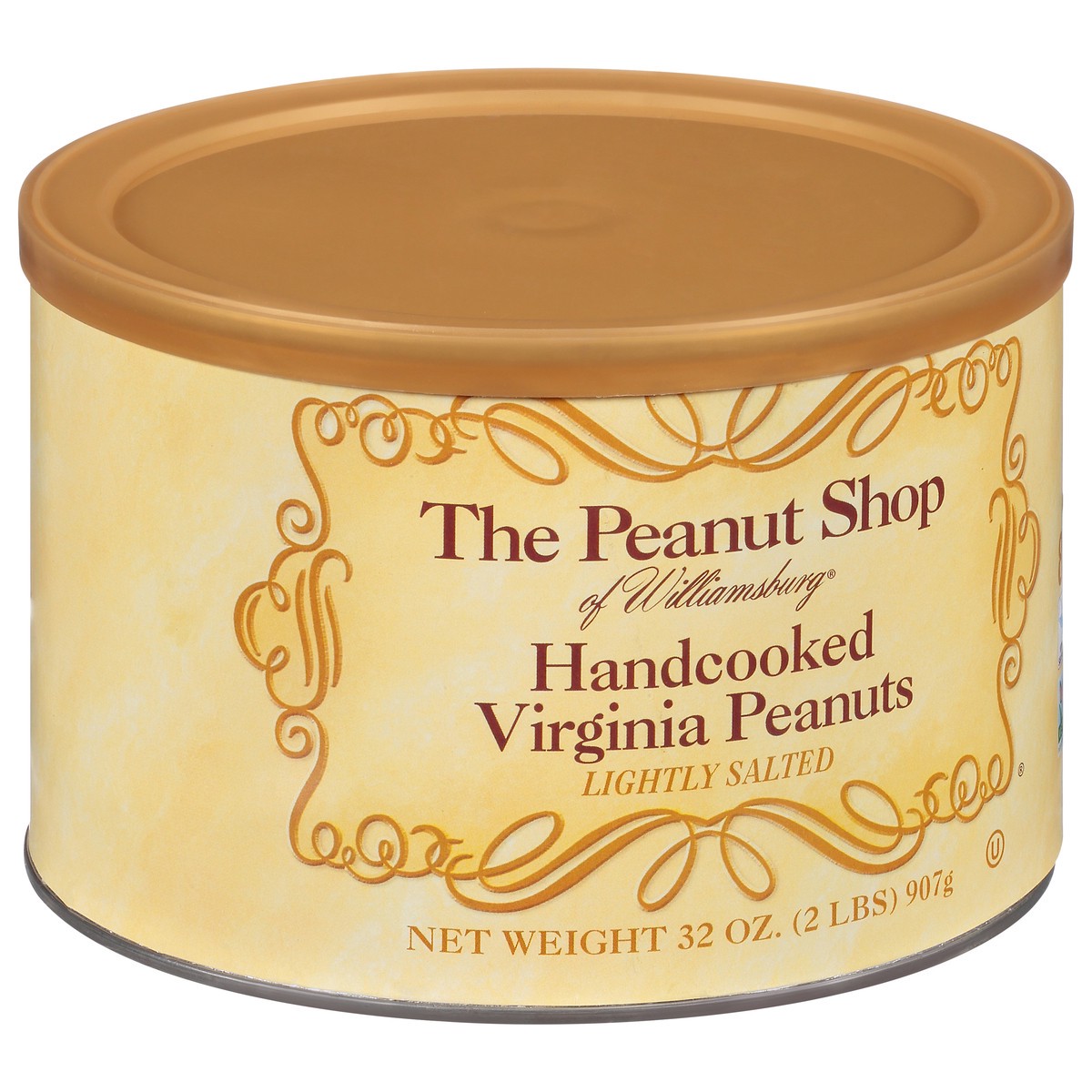 slide 10 of 13, The Peanut Shop Lightly Salted Handcooked Virginia Peanuts 32 oz, 32 oz