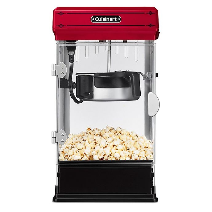 slide 5 of 6, Cuisinart Classic-Style Popcorn Maker - Red, 1 ct