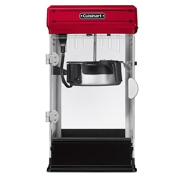 slide 6 of 6, Cuisinart Classic-Style Popcorn Maker - Red, 1 ct