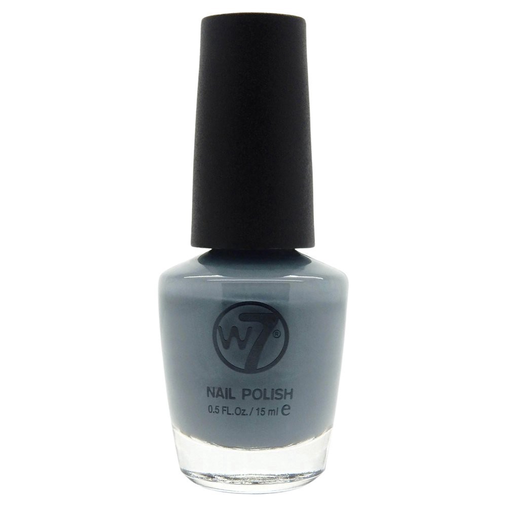 slide 1 of 1, W7 Nail Polish - Slate, 1 ct