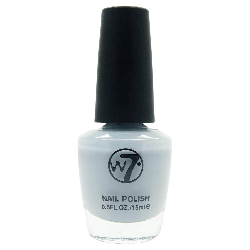 slide 1 of 1, W7 Nail Polish - Power Grey, 1 ct