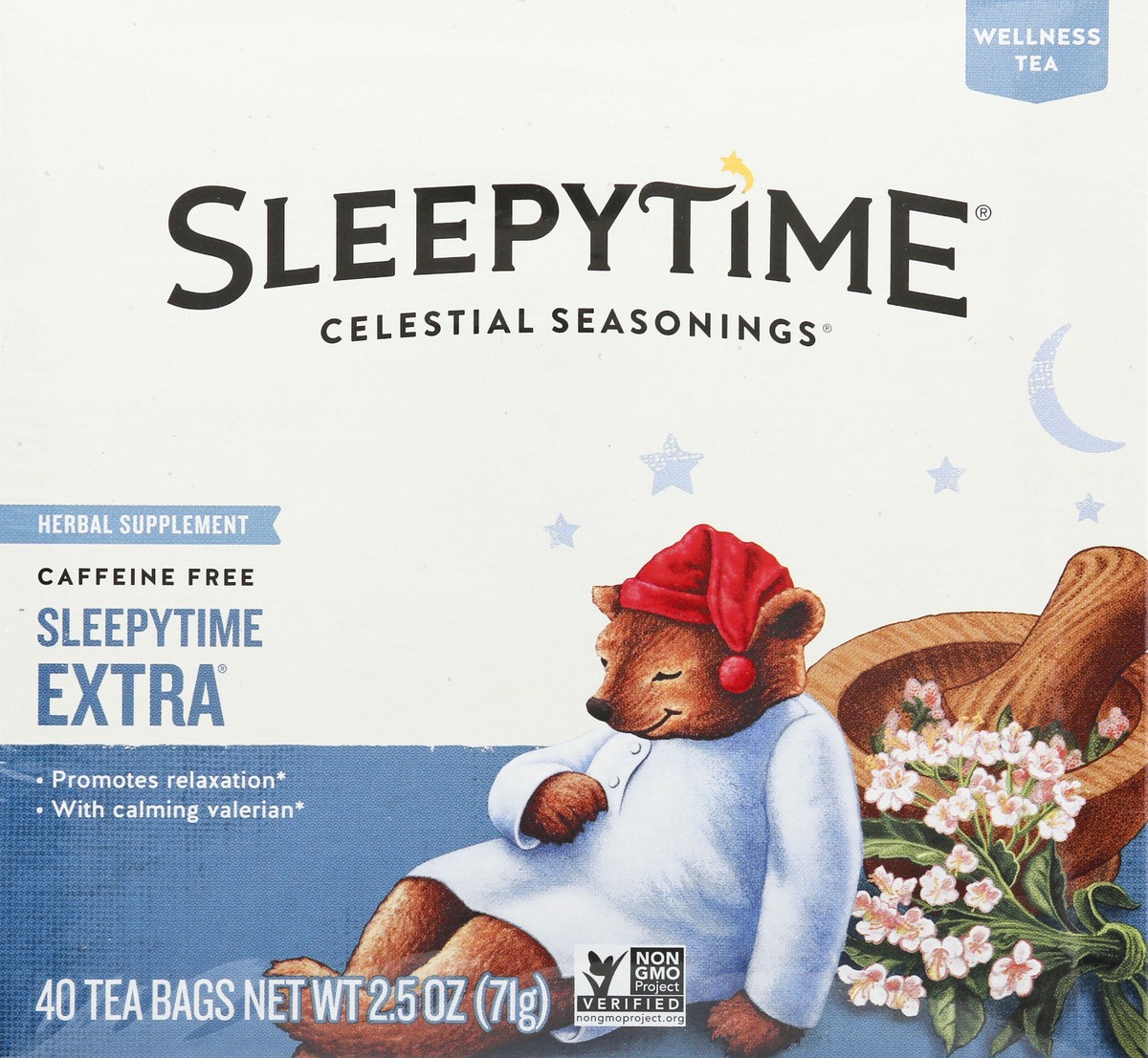 slide 3 of 9, Celestial Seasonings Extra Sleepytime Tea, 40 ct