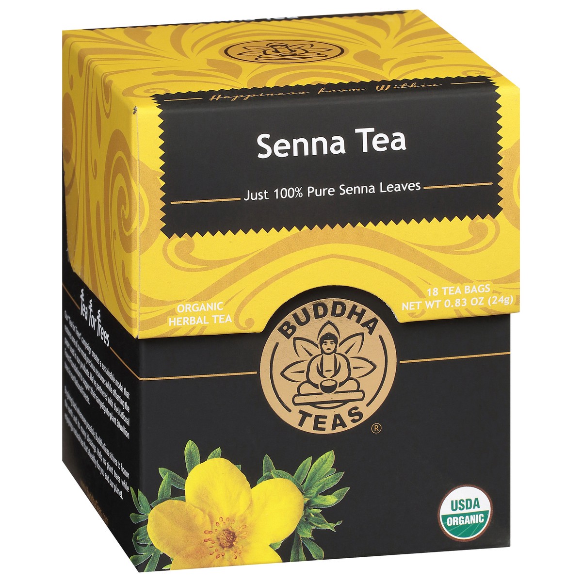 slide 8 of 9, Buddha Teas Organic Senna Tea, 18 tea bags