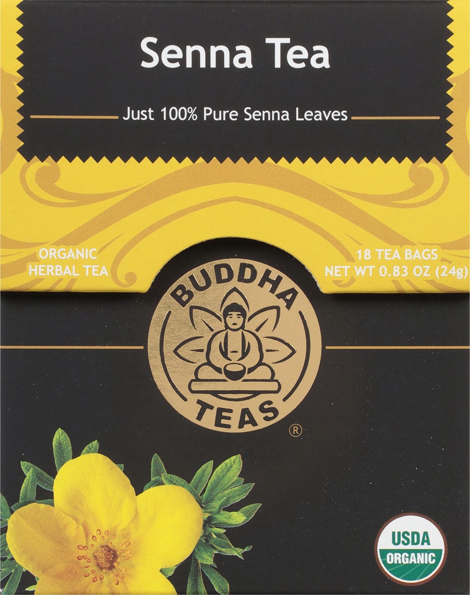 slide 4 of 9, Buddha Teas Organic Senna Tea, 18 tea bags