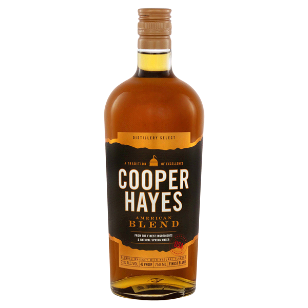 slide 1 of 1, Cooper Hayes American Blend Whiskey, 750 ml