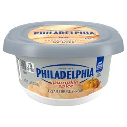 Philadelphia Pumpkin Spice Cream Cheese Spread Tub - 7.5 Oz