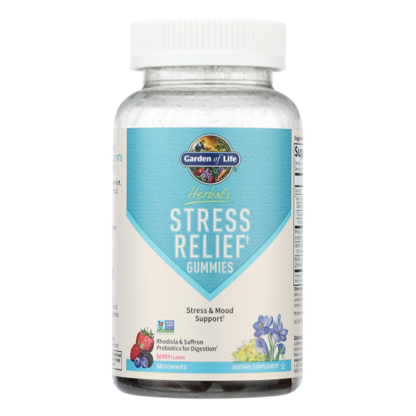 slide 1 of 1, Garden Of Life Gol Herbals Stress Relief Gummy, 60 ct