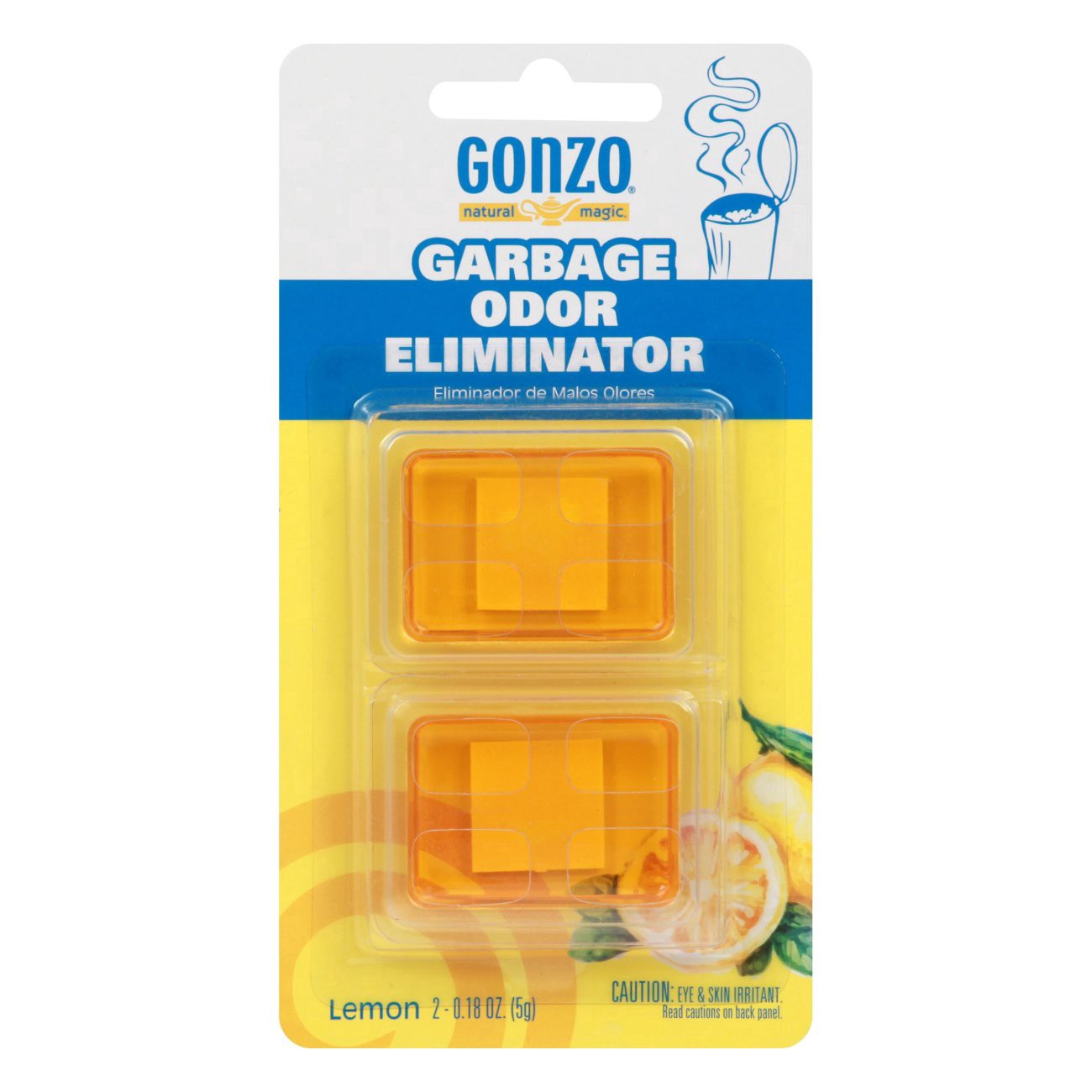 slide 1 of 6, Gonzo Garbage Odor Eliminator, 2 ct