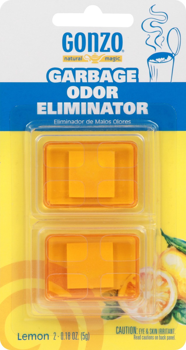 slide 2 of 6, Gonzo Garbage Odor Eliminator, 2 ct