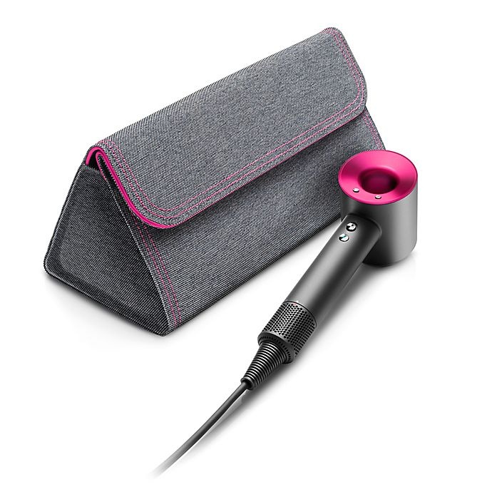 slide 1 of 10, Dyson Supersonic Hair Dryer - Iron/Fuchsia with Storage Bag, 1 ct