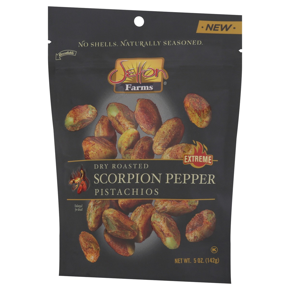 slide 13 of 13, Setton Farms Dry Roasted Scorpion Pepper Pistachios 5 oz, 5 oz