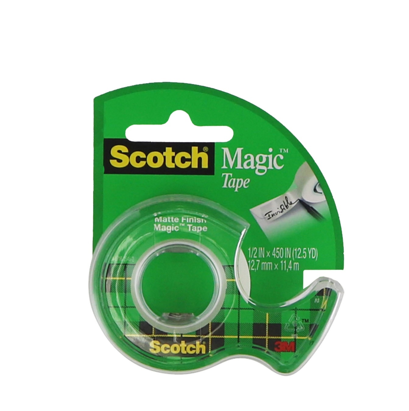 slide 1 of 1, Scotch Magic Tape Matte Finish, 1/2 gal