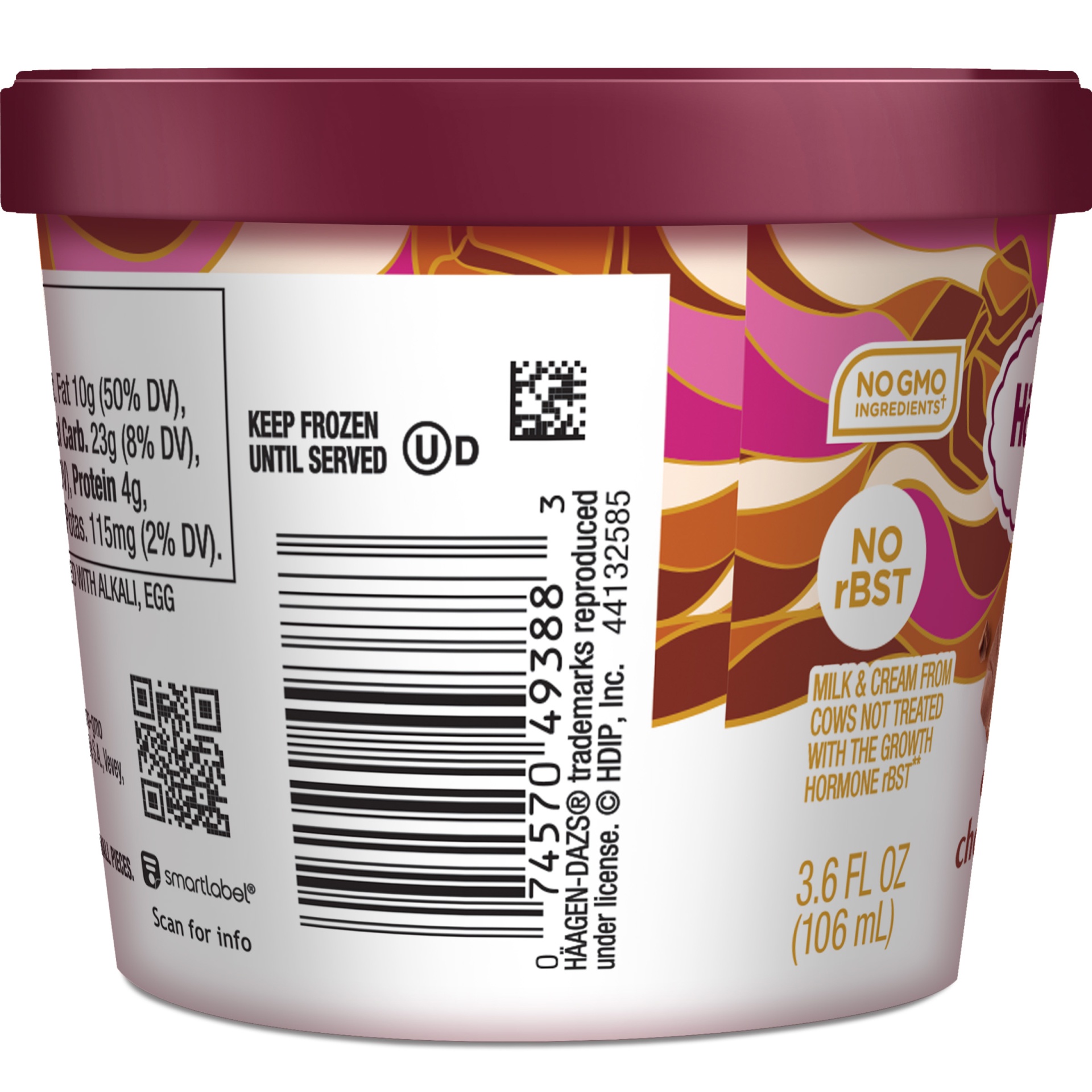 slide 5 of 7, Haagen-Dazs Chocolate Chocolate Chip Ice Cream, 3.8 fl oz