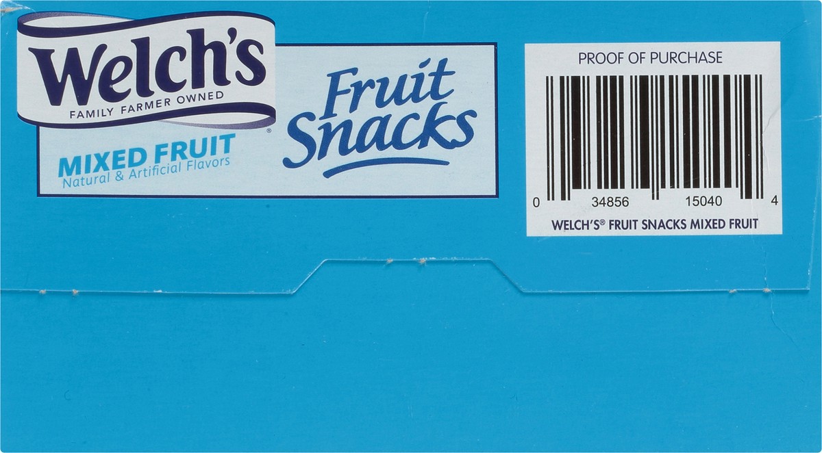 slide 4 of 9, Welch's Fruit Snacks, Mixed Fruit, 0.9 Ounces, 40 Pouches, 36 oz