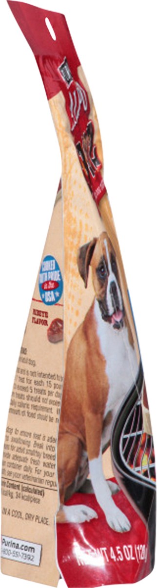 slide 3 of 7, Purina ALPO Made in USA Facilities Dog Treats, TBonz Porterhouse Flavor - 4.5 oz. Pouch, 4.5 oz