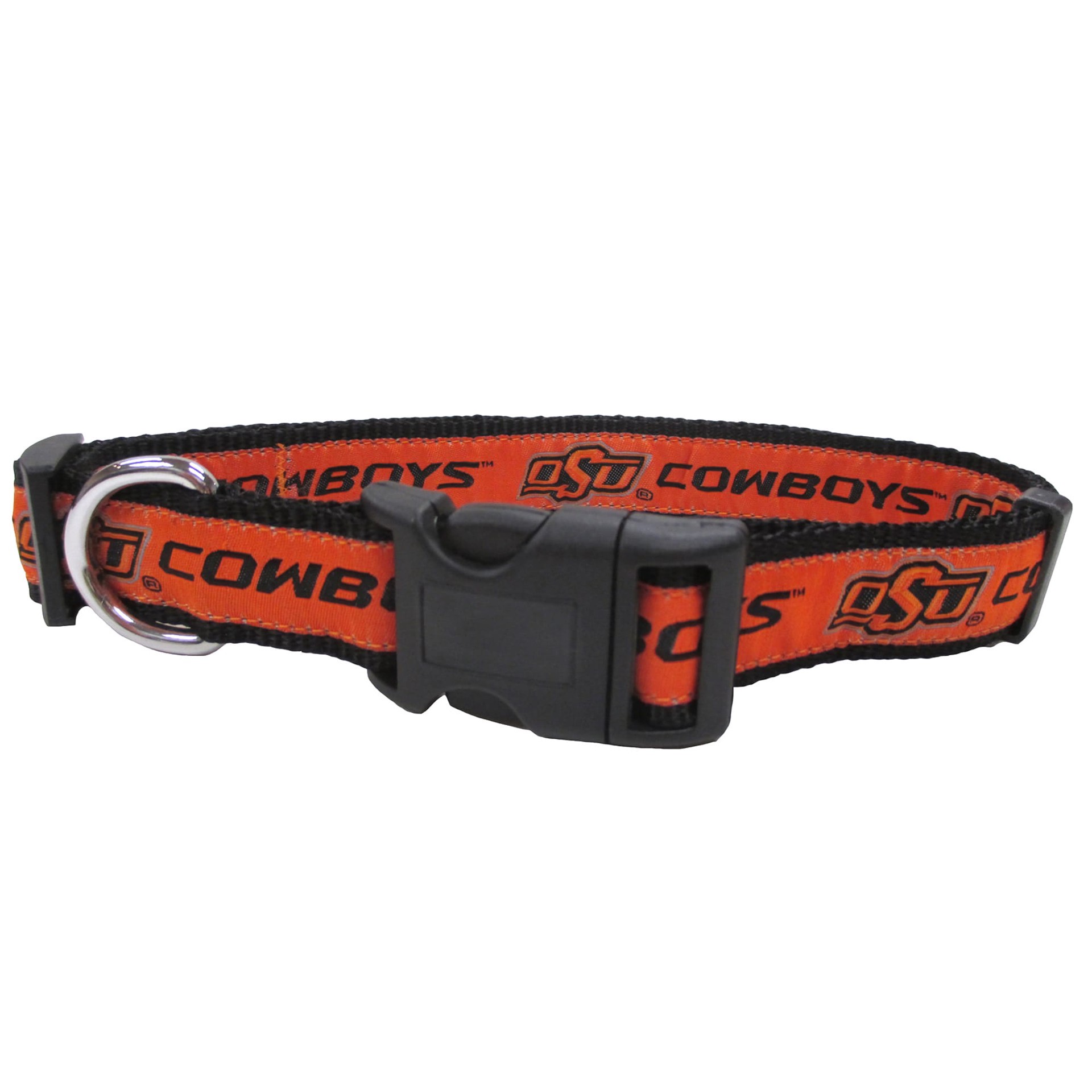 slide 1 of 1, Pets First Oklahoma State Cowboys Collar, MED